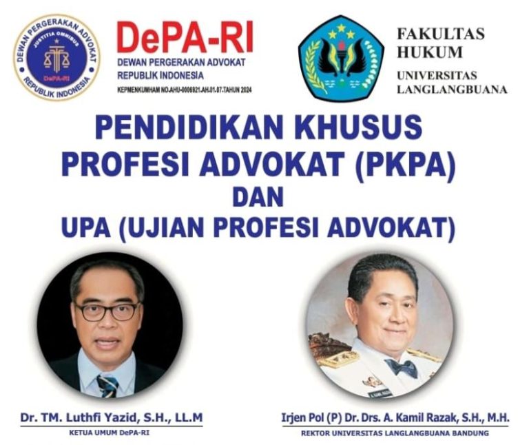 DePARI buka pendaftaran PKPA dan UPA