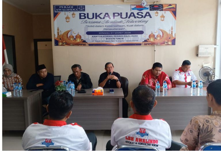 Peradi Awalindo lakukan buka bersama dengan Jaringan Awalindo