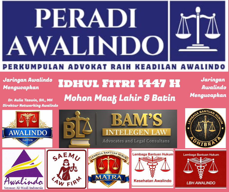 Peradi Awalindo open house Idhul Fitri 2026