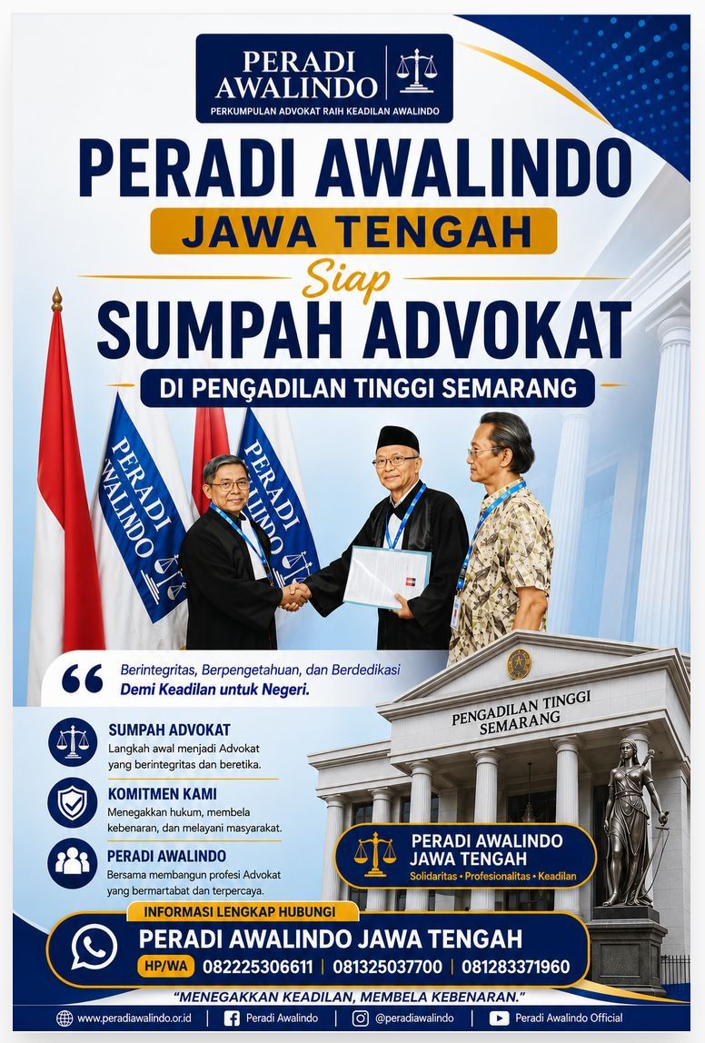 Sumpah Advokat Pengadilan Tinggi Semarang